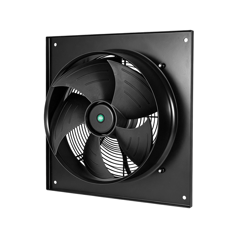Ventilador axial EC inteligente de velocidad continua: solución de enfriamiento de motor de rotor externo silenciosa para centros de datos y telecomunicaciones