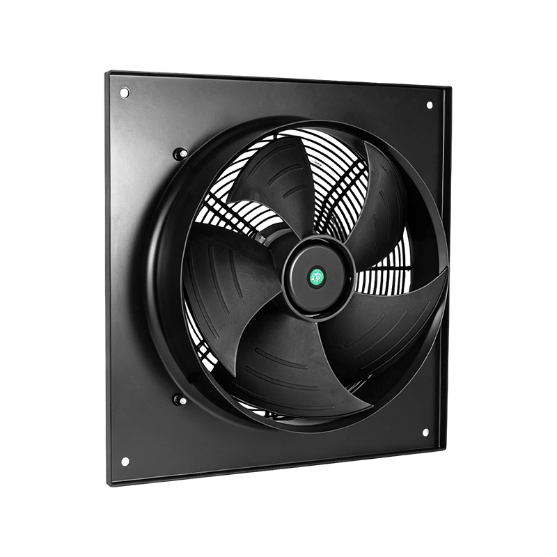 Ventilador axial EC inteligente de velocidad continua: solución de enfriamiento de motor de rotor externo silenciosa para centros de datos y telecomunicaciones