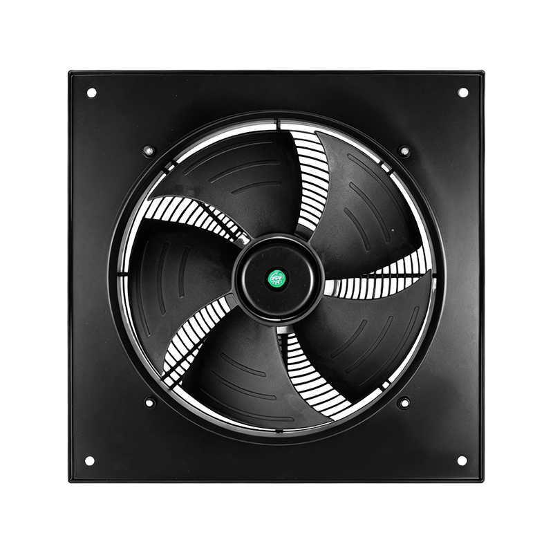 Ventilador axial EC inteligente de velocidad continua: solución de enfriamiento de motor de rotor externo silenciosa para centros de datos y telecomunicaciones
