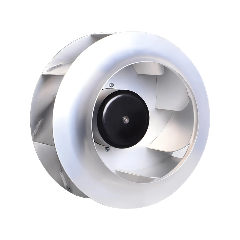 Ventilador centrífugo EC de alto rendimiento para bombas de calor de fuente de aire: diseño de motor de rotor externo duradero con control inteligente