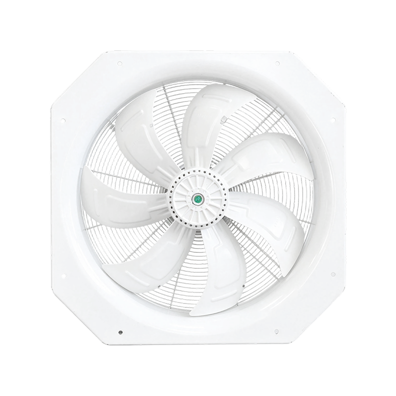 Ventilador axial de CA industrial de 800 mm con 7 aspas de metal y parrilla protectora - Ventilador de refrigeración con ventilación de alto flujo de aire