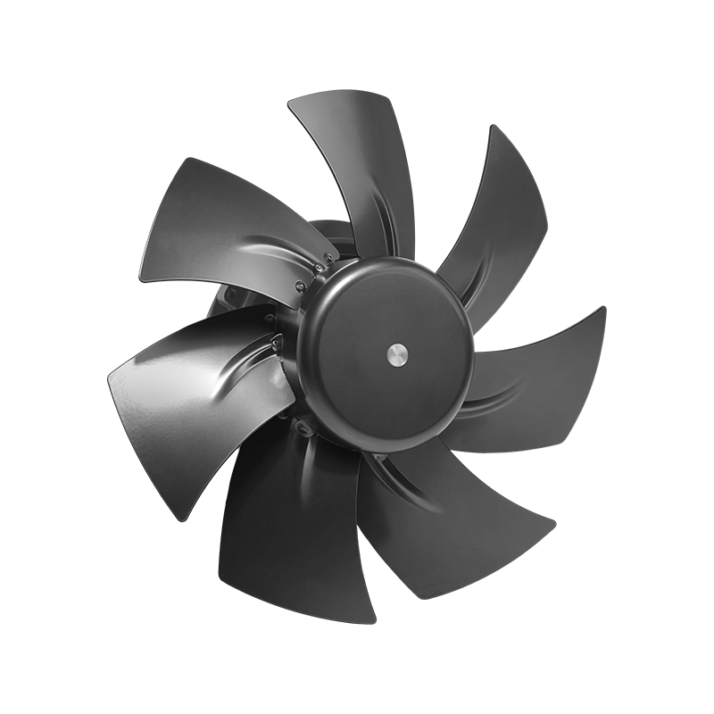 Ventilador de flujo axial EC inteligente con regulación de velocidad continua: solución de enfriamiento de primera calidad para ventilación industrial sostenible
