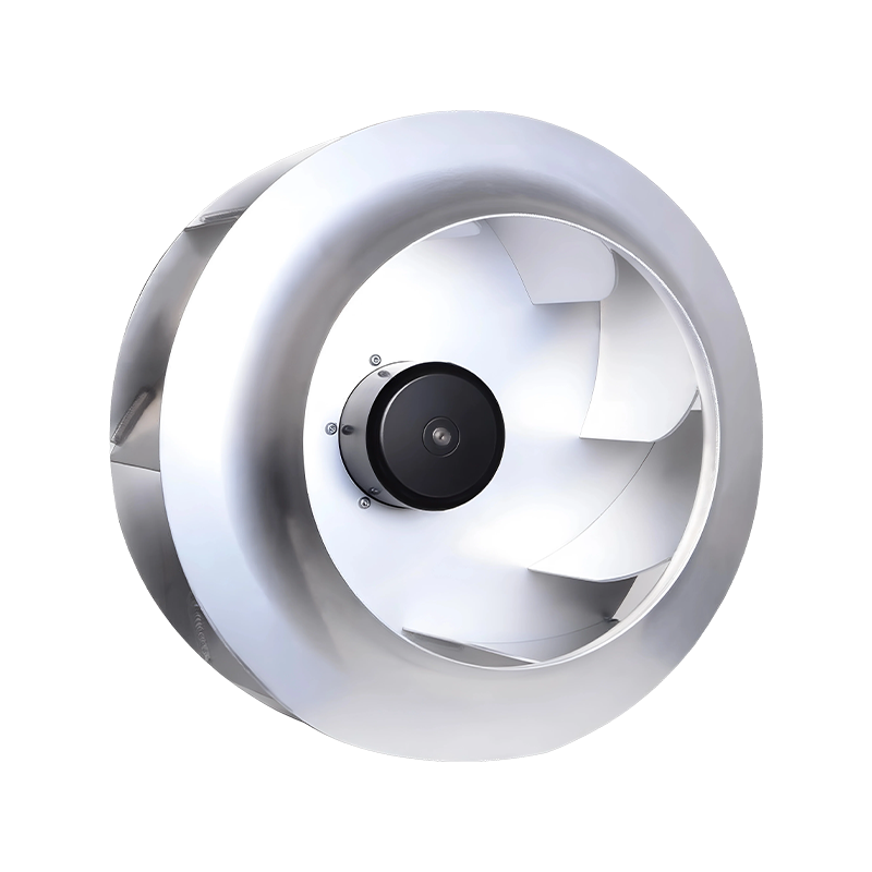 Ventilador de flujo centrífugo EC compacto con velocidad variable inteligente: ideal para refrigeración estrecha de centros de datos y telecomunicaciones espaciales