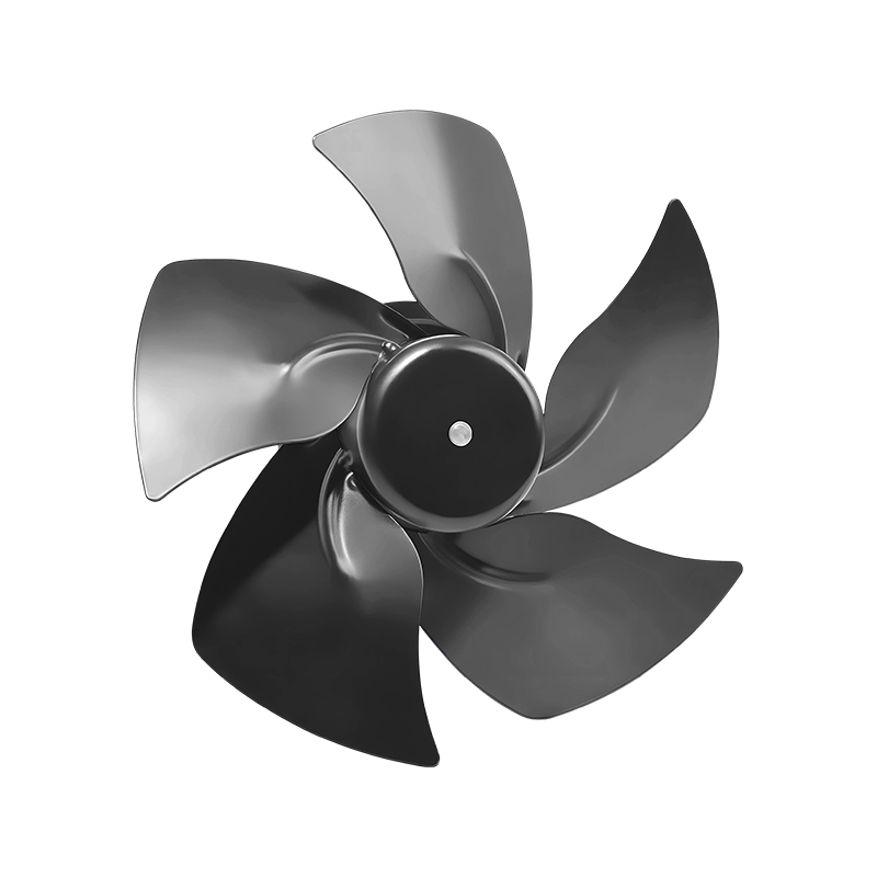 Ventilador de flujo axial EC de tecnología ecológica: diseño de motor de rotor externo duradero con velocidad inteligente infinitamente variable