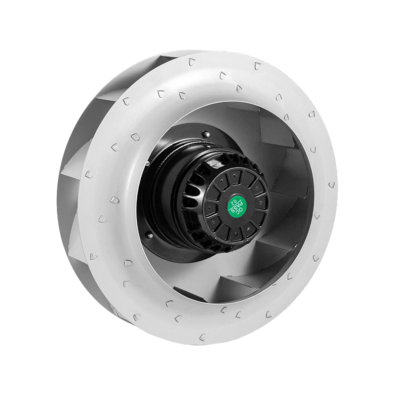 Ventilador centrífugo trasero de CA de metal duradero para filtrado a gran escala y FFU: intercambio de aire de alto rendimiento en entornos industriales