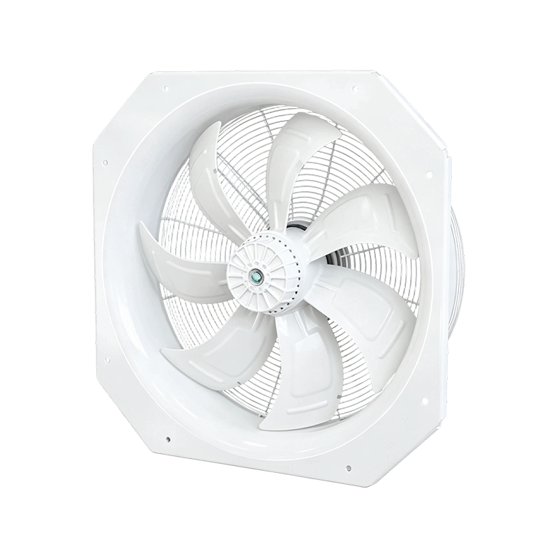 Ventilador axial de CA industrial de 800 mm con 7 aspas de metal y parrilla protectora - Ventilador de refrigeración con ventilación de alto flujo de aire